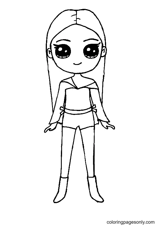 BlackPink Coloring Pages 13