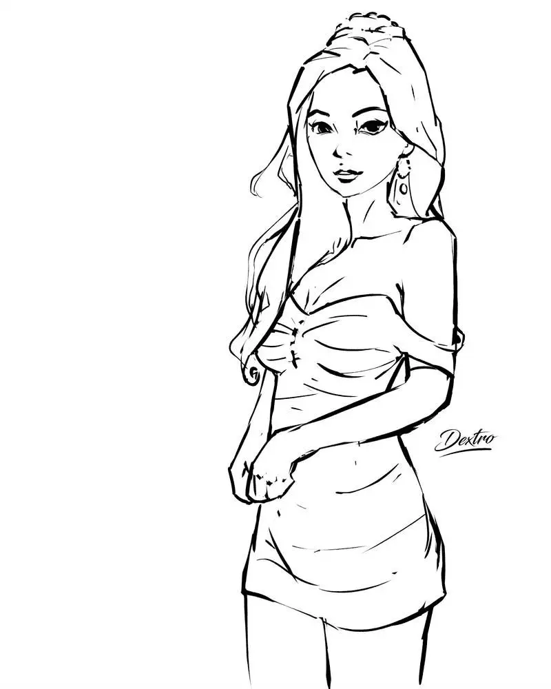 BlackPink Coloring Pages 34