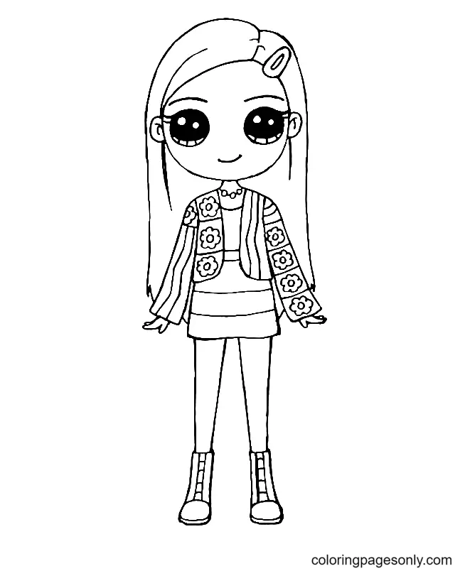 BlackPink Coloring Pages 6