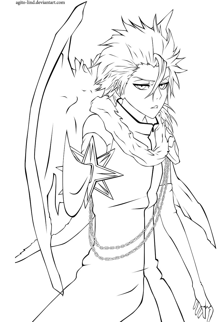 Bleach Coloring Pages 52