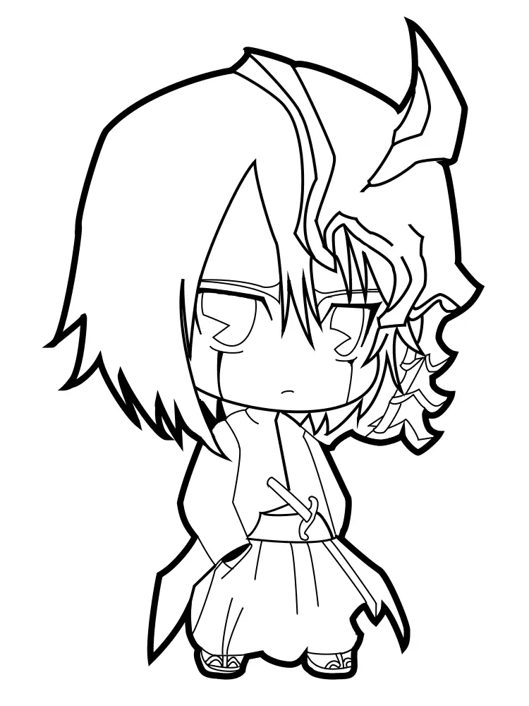 Bleach Coloring Pages 6