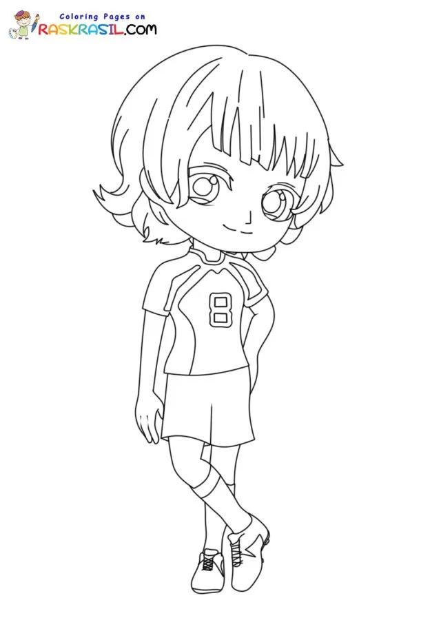 Blue Lock Coloring Pages 19