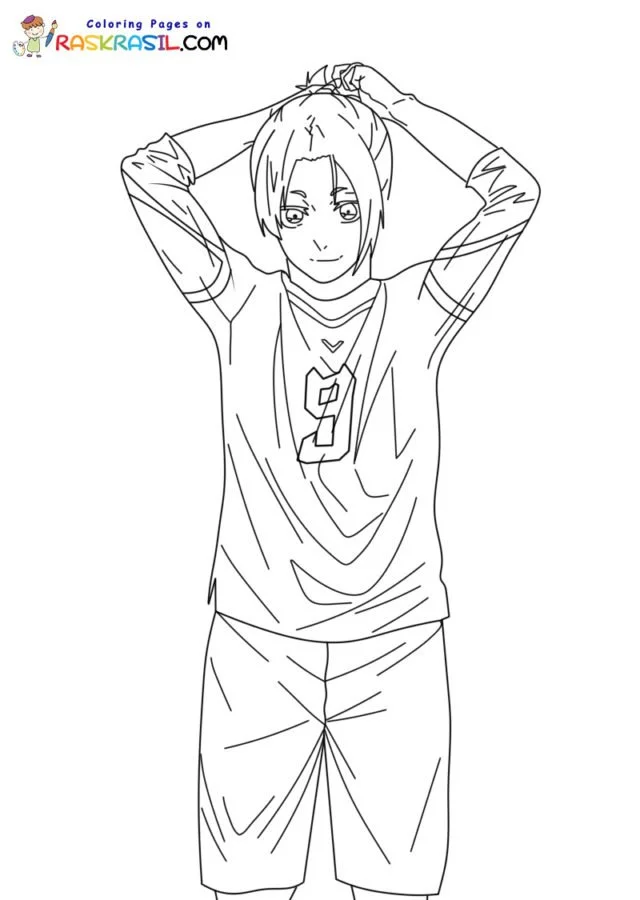 Blue Lock Coloring Pages 6