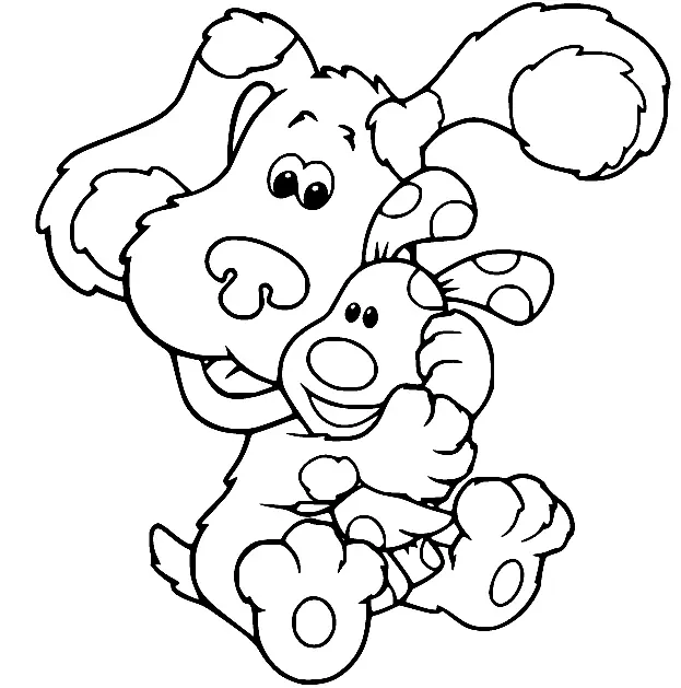 Blue's Clues Ausmalbilder 14