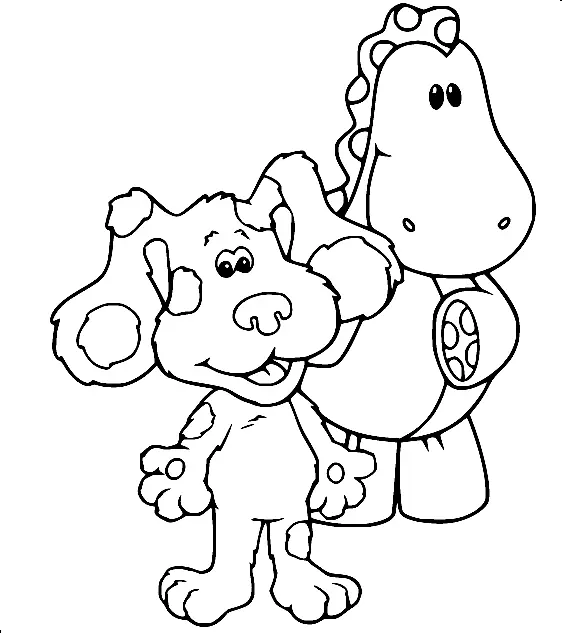 Blue's Clues Ausmalbilder 32