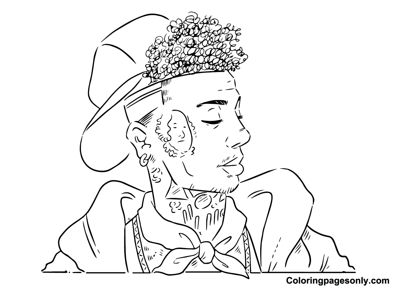 Blueface Coloring Pages 13