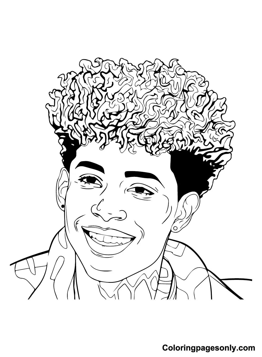Blueface Coloring Pages 18