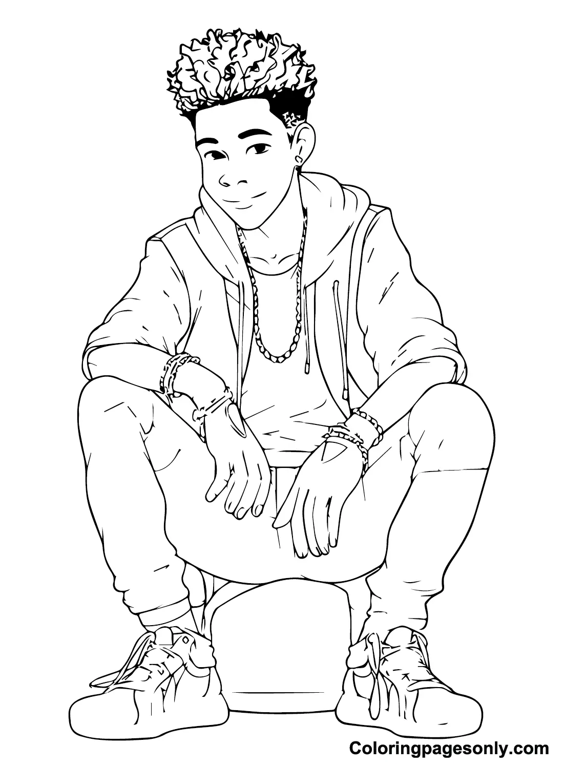 Blueface Coloring Pages 20
