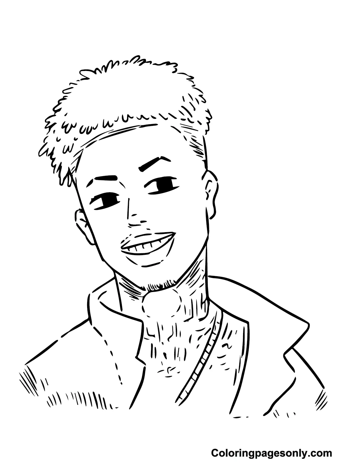 Blueface Coloring Pages 5