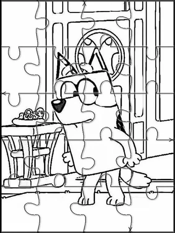 Bluey Para Colorear 69