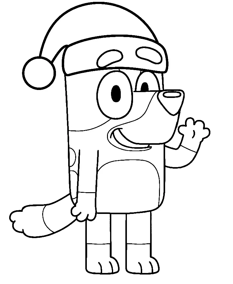 Bluey Para Colorear 80