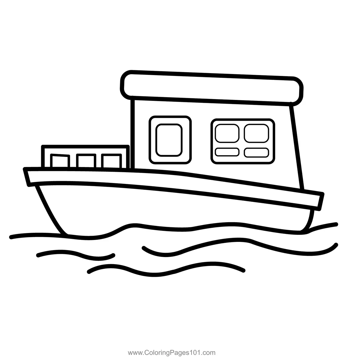Botes Para Colorear 11