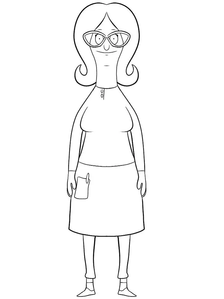 Bob s Burgers Coloring Pages 15