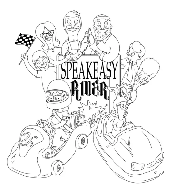 Bob s Burgers Coloring Pages 16