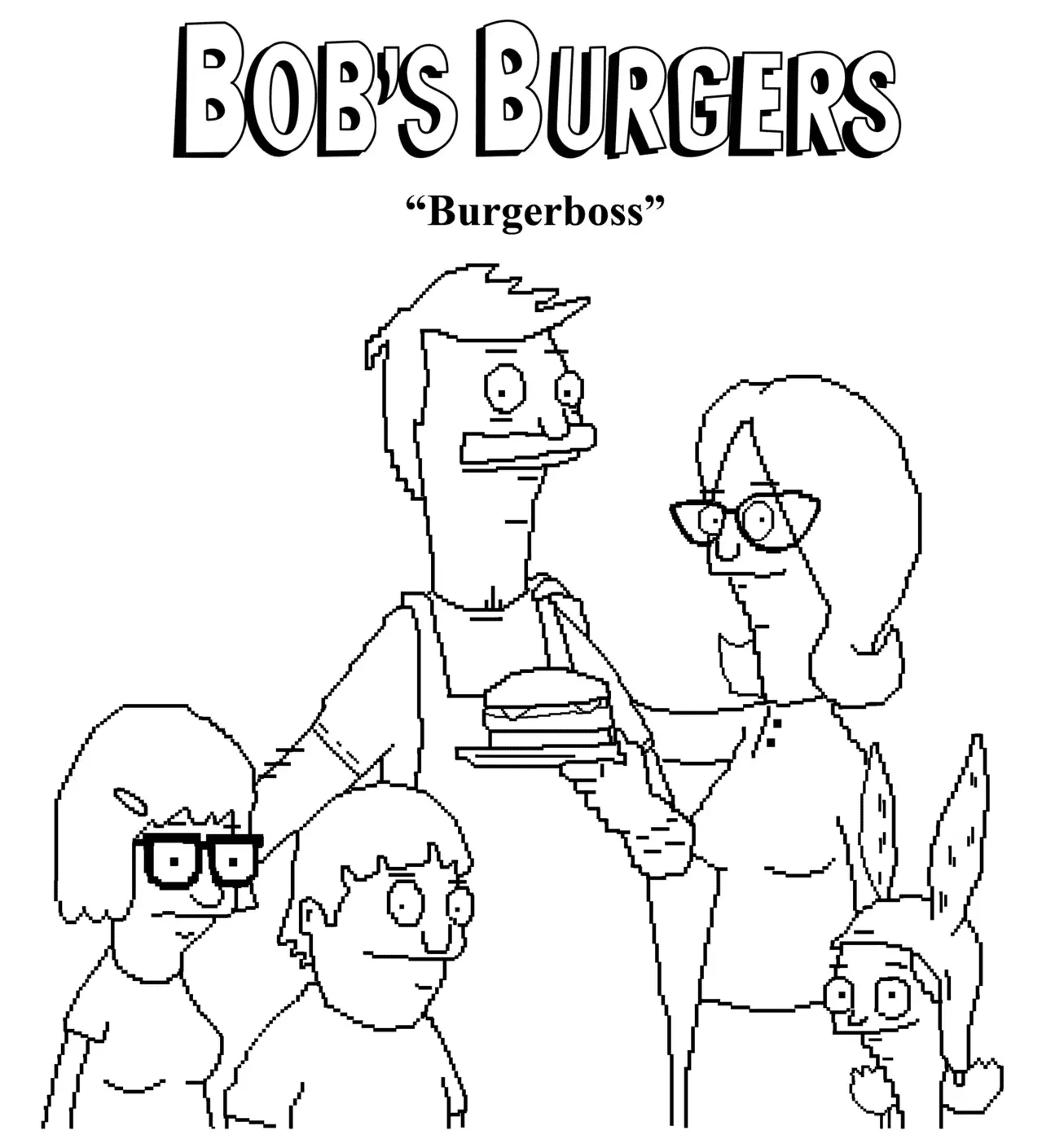 Bob s Burgers Coloring Pages 20