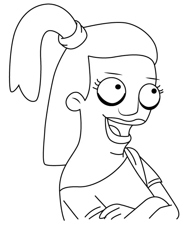 Bob s Burgers Coloring Pages 22