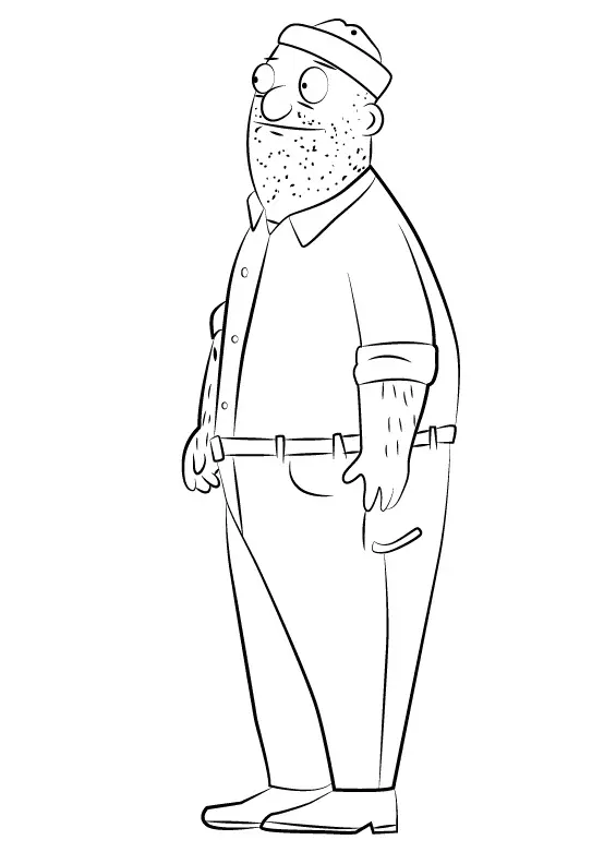 Bob s Burgers Coloring Pages 23