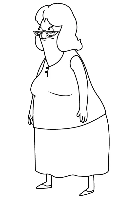 Bob s Burgers Coloring Pages 27