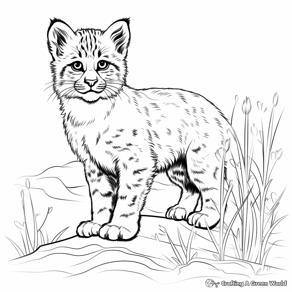 Bobcat Ausmalbilder 4