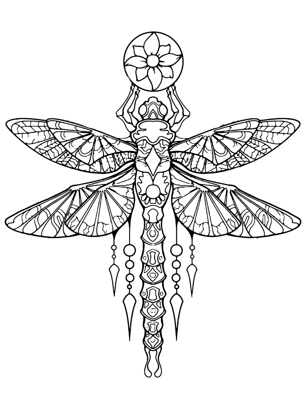 Boho Para Colorear 1