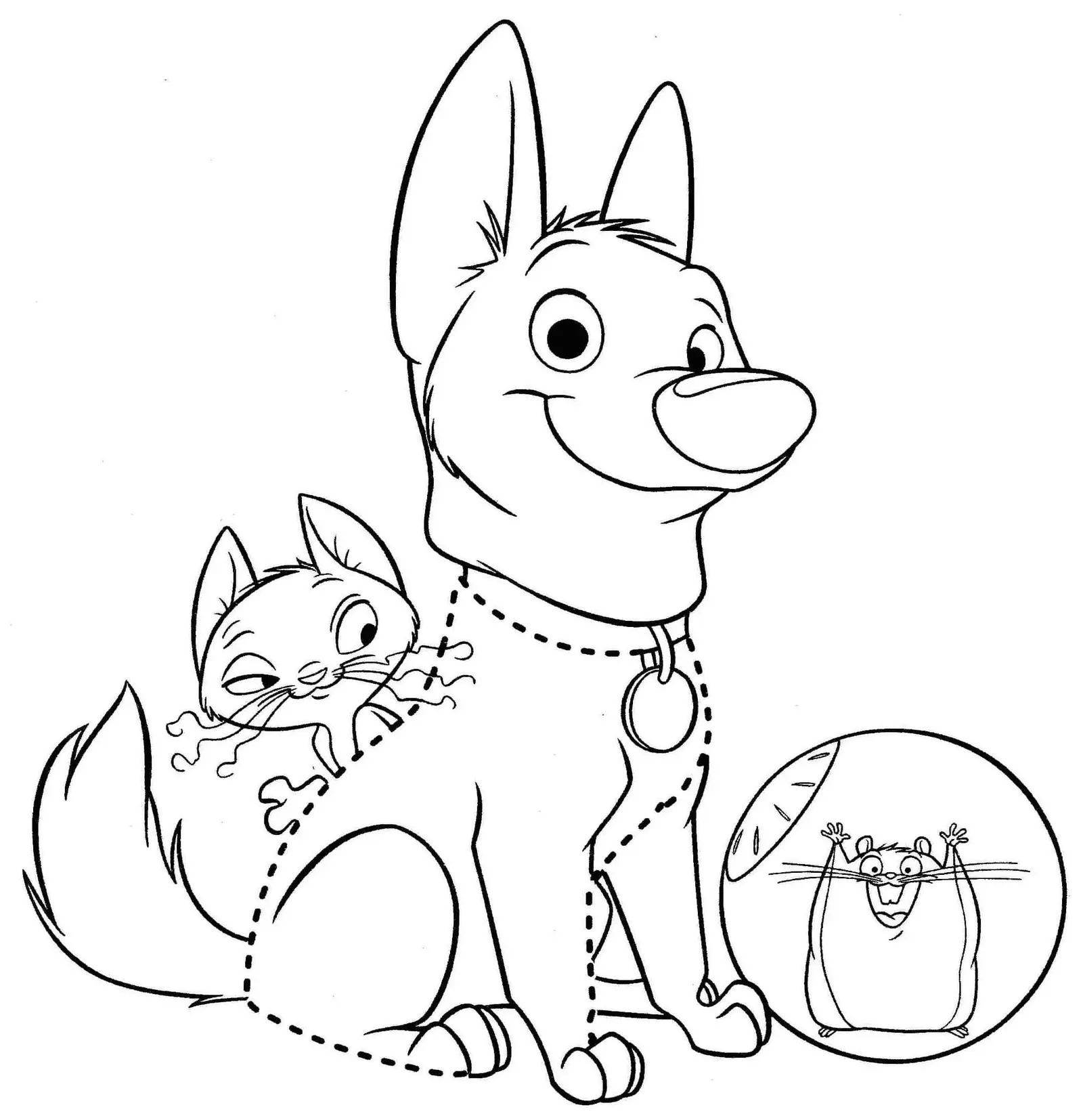 Bolt Para Colorear 10
