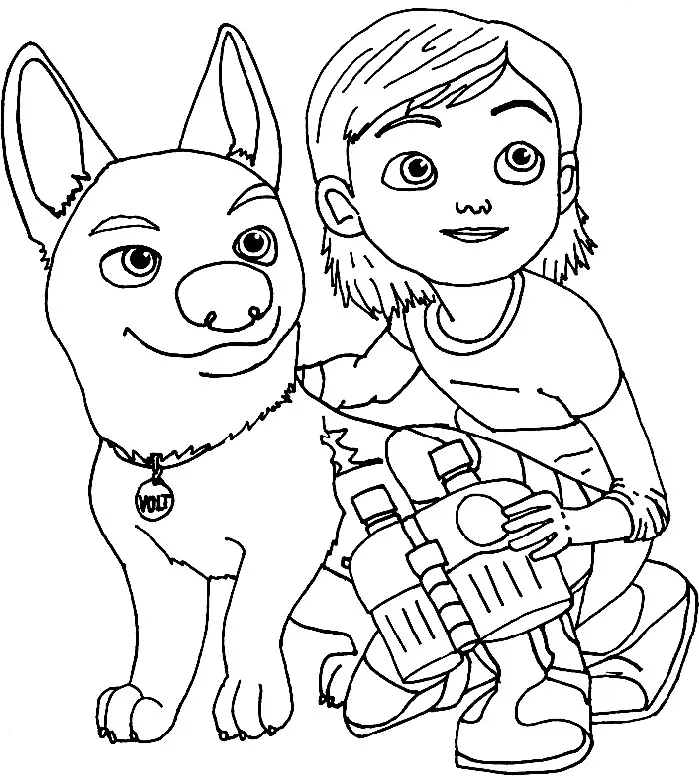 Bolt Para Colorear 20