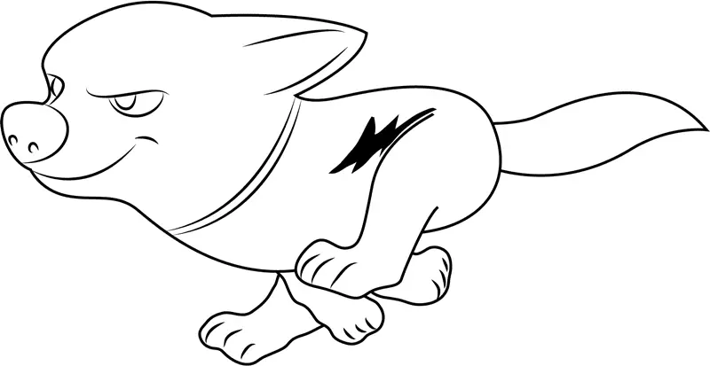 Bolt Para Colorear 30