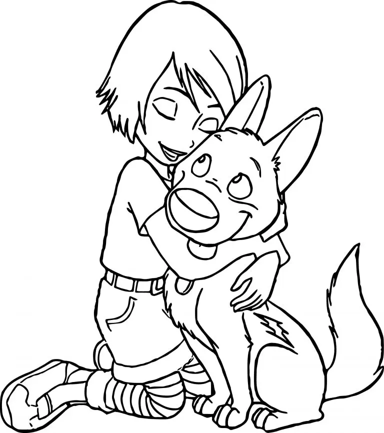 Bolt Para Colorear 8