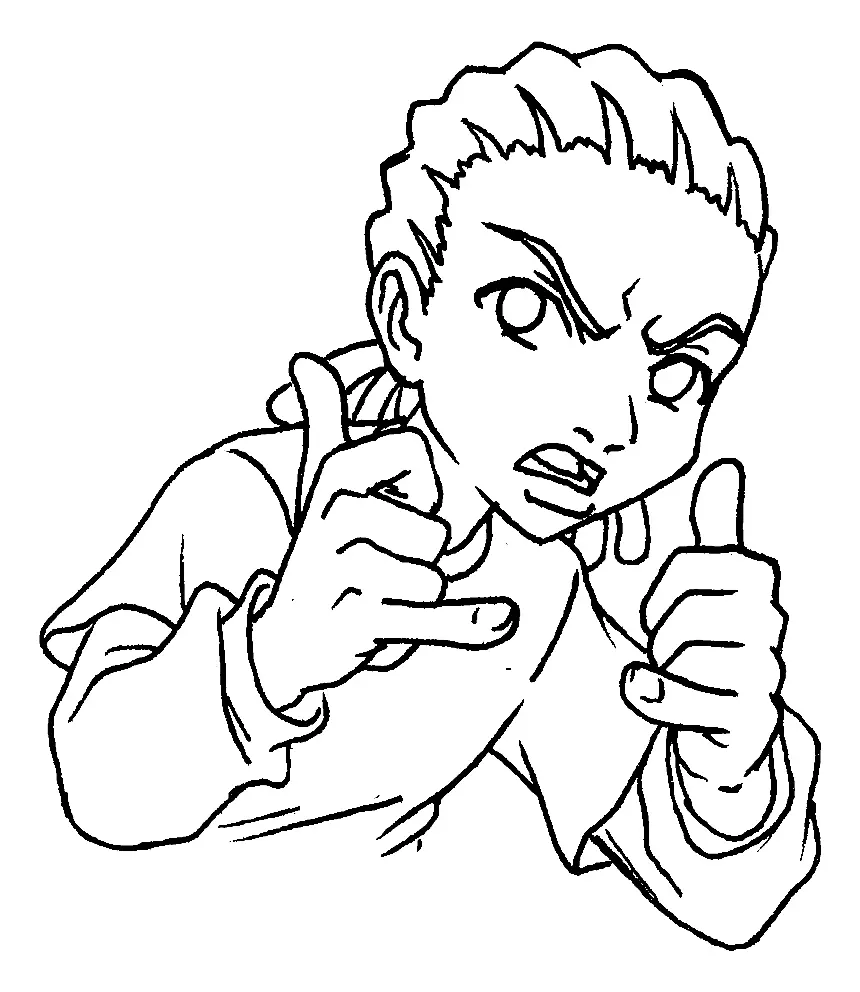 Boondocks Ausmalbilder 24