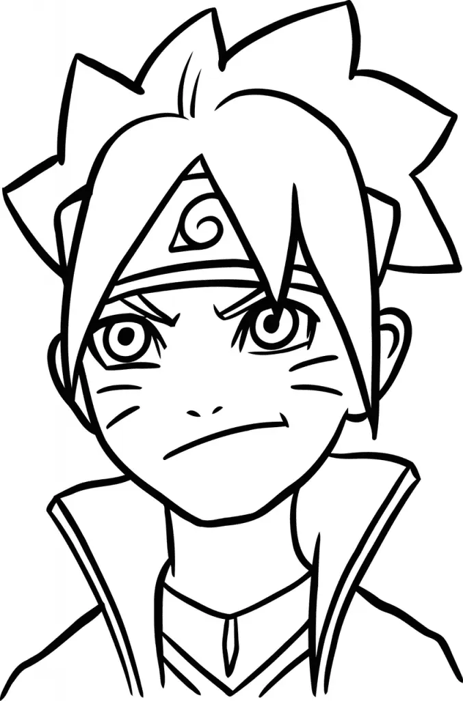 Boruto Coloring Pages 11