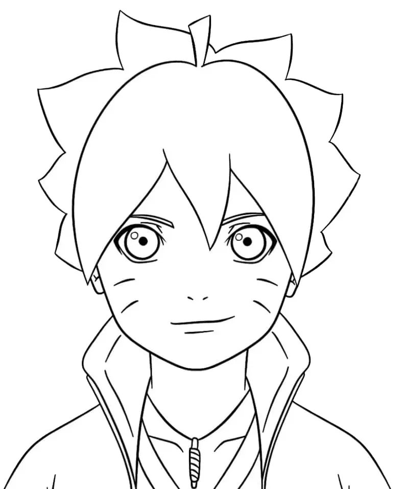 Boruto Coloring Pages 13