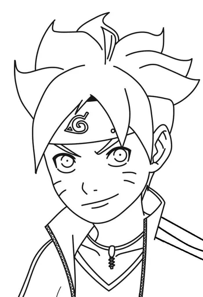 Boruto Coloring Pages 8