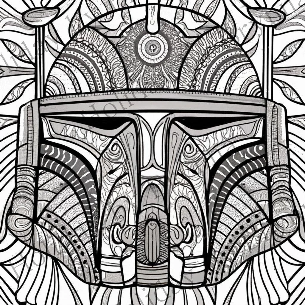 Bounty Hunter Coloring Pages 25