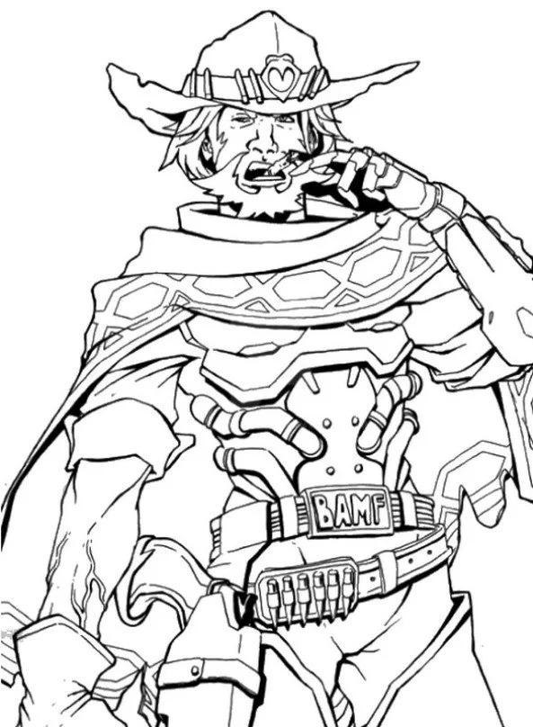 Bounty Hunter Coloring Pages 4