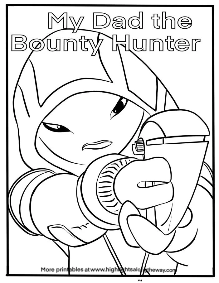 Bounty Hunter Coloring Pages 7