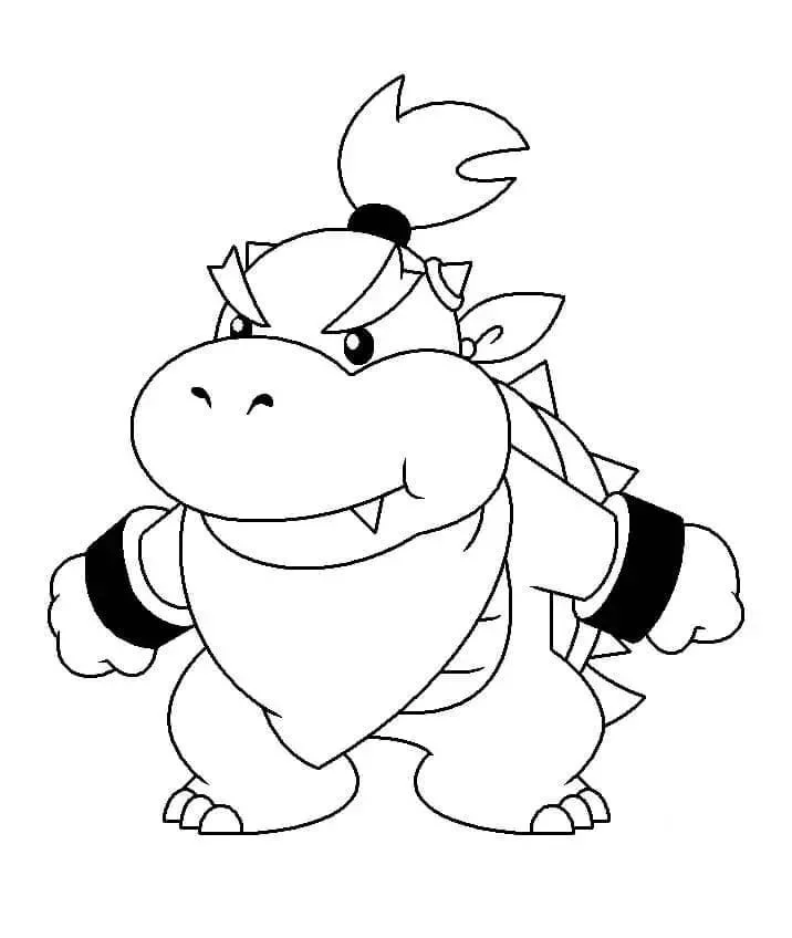 Bowser Para Colorear 24