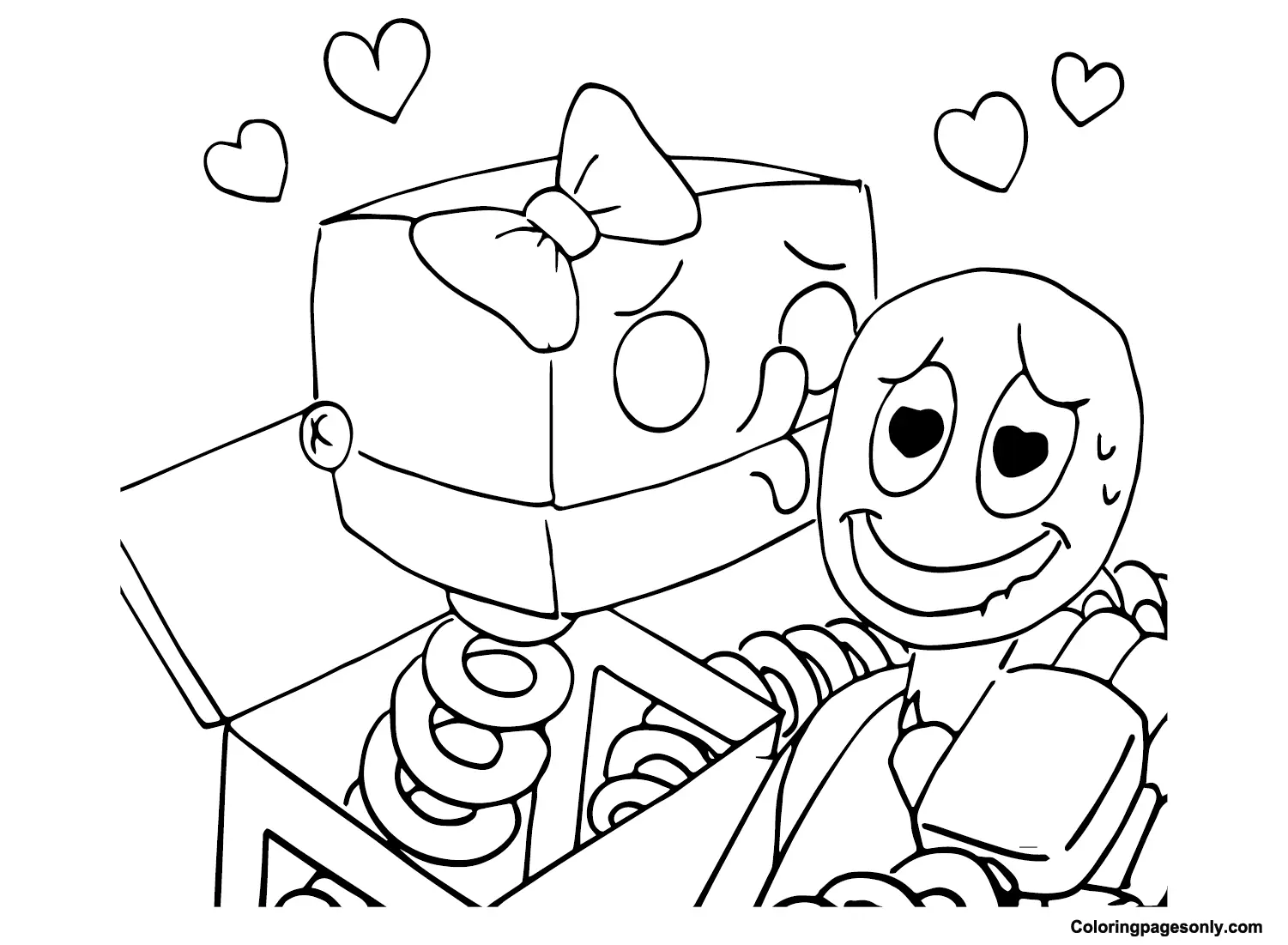 Desenhos de Boxy Boo Para Colorir 19