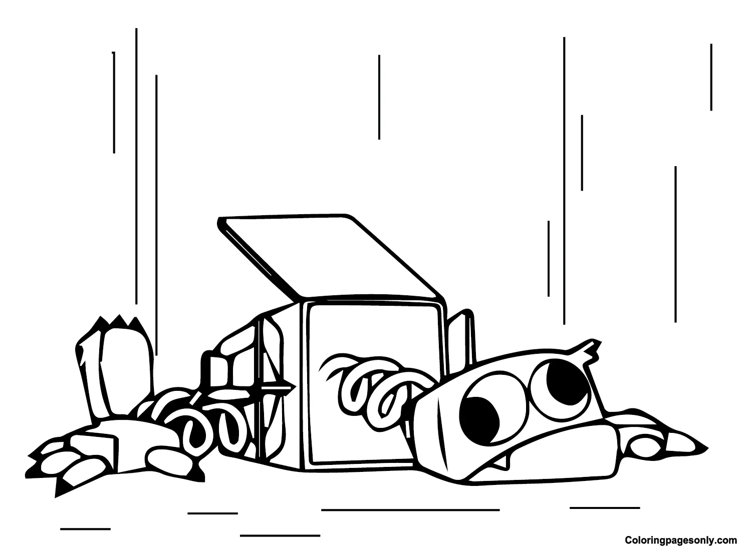 Desenhos de Boxy Boo Para Colorir 21