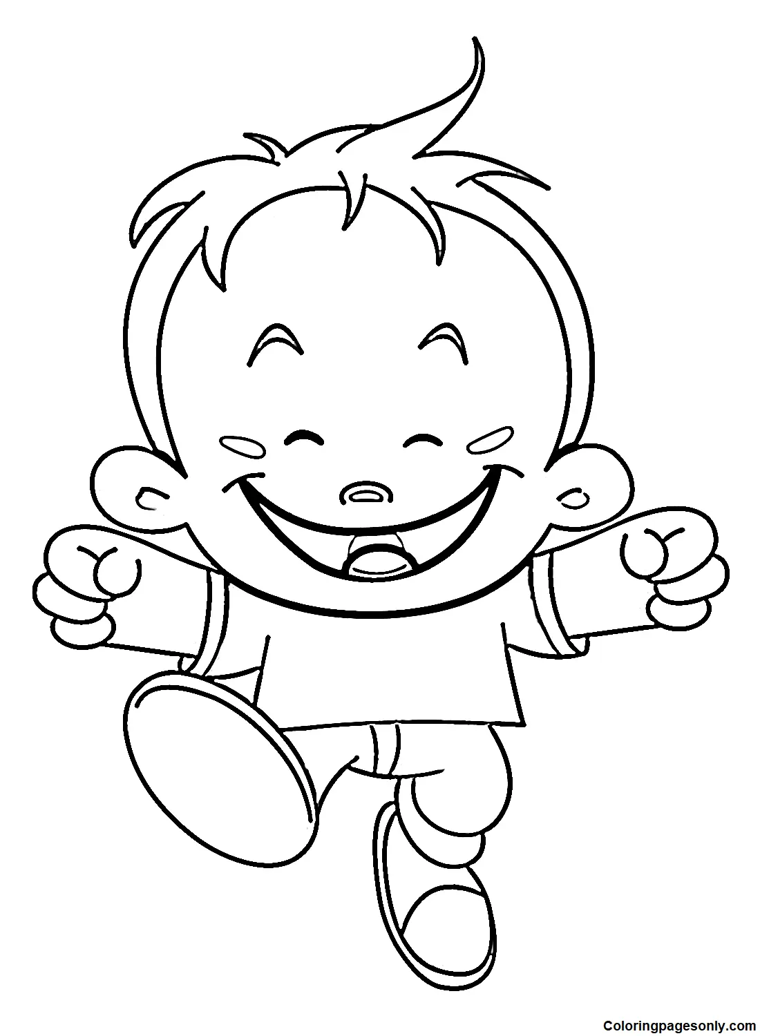 Boyish Coloring Pages 19