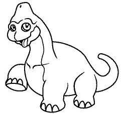 Brachiosaurus Coloring Pages 5