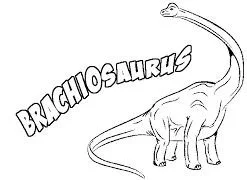 Brachiosaurus Coloring Pages 9