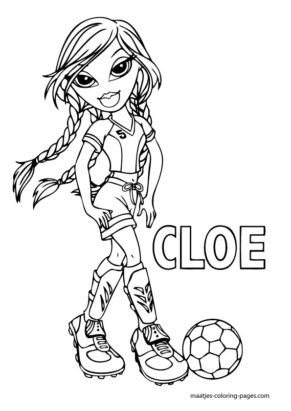 Bratz Para Colorear 15