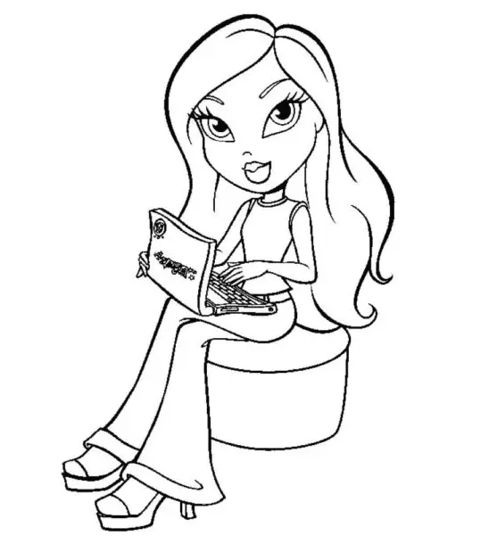 Bratz Para Colorear 21