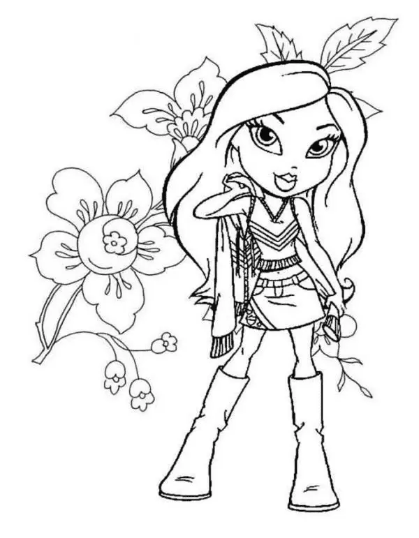Bratz Para Colorear 22