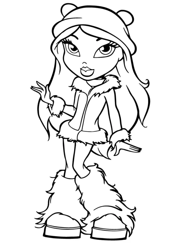 Bratz Para Colorear 3