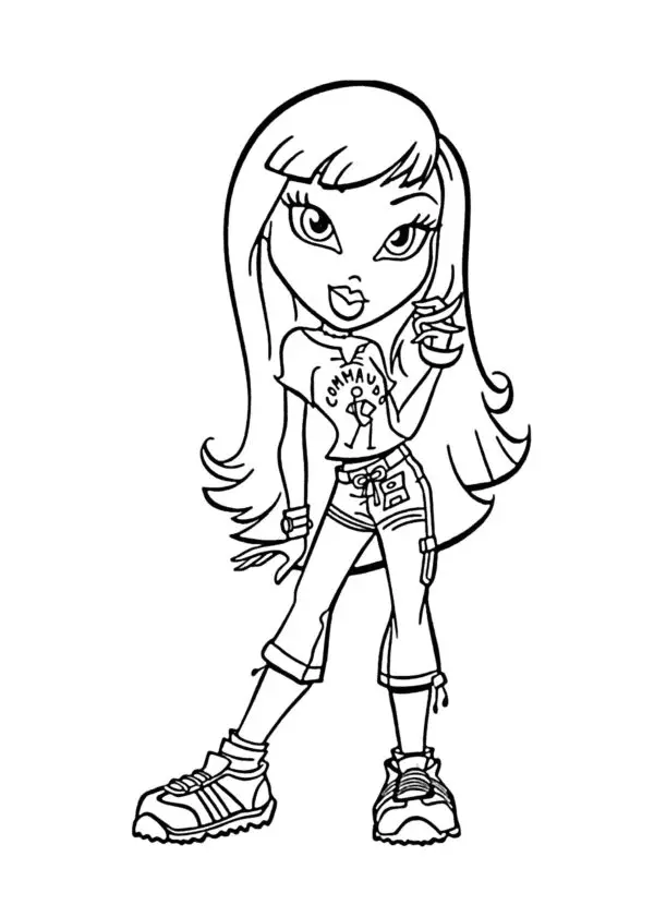Bratz Para Colorear 31