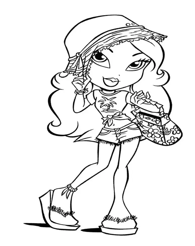 Bratz Para Colorear 34
