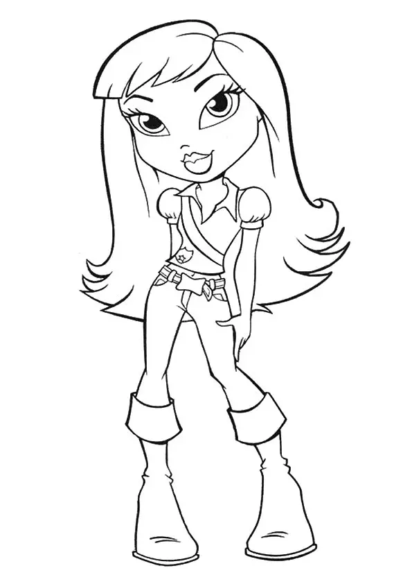 Bratz Para Colorear 41