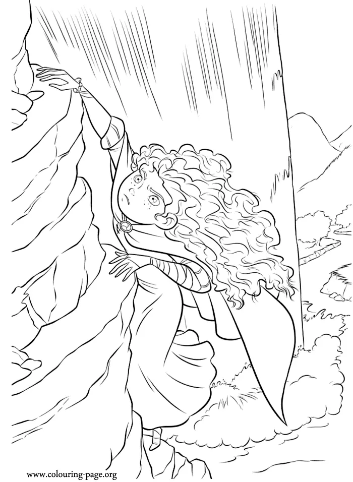 Brave Para Colorear 10
