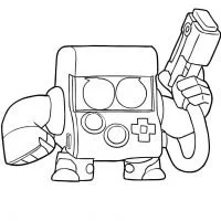 Desenhos de Brawl Stars Para Colorir 1